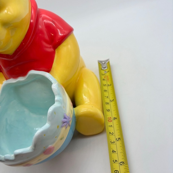 Disney Winnie the Pooh and Friends Pooh Easter Egg Ceramic Candy Bowl - Picture 14 of 16